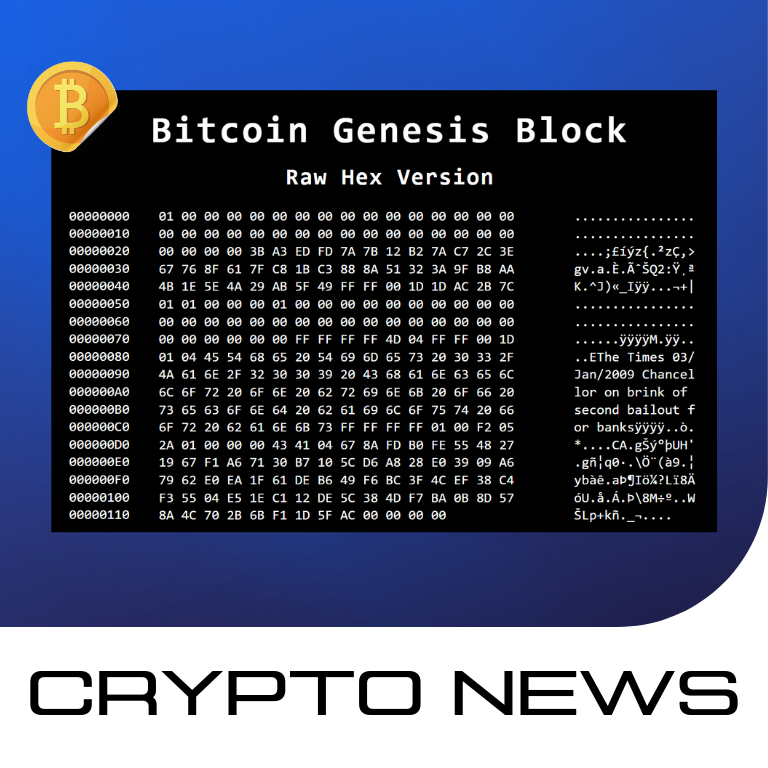 The Genesis Block of Bitcoin Was Mined 16 Years Ago.