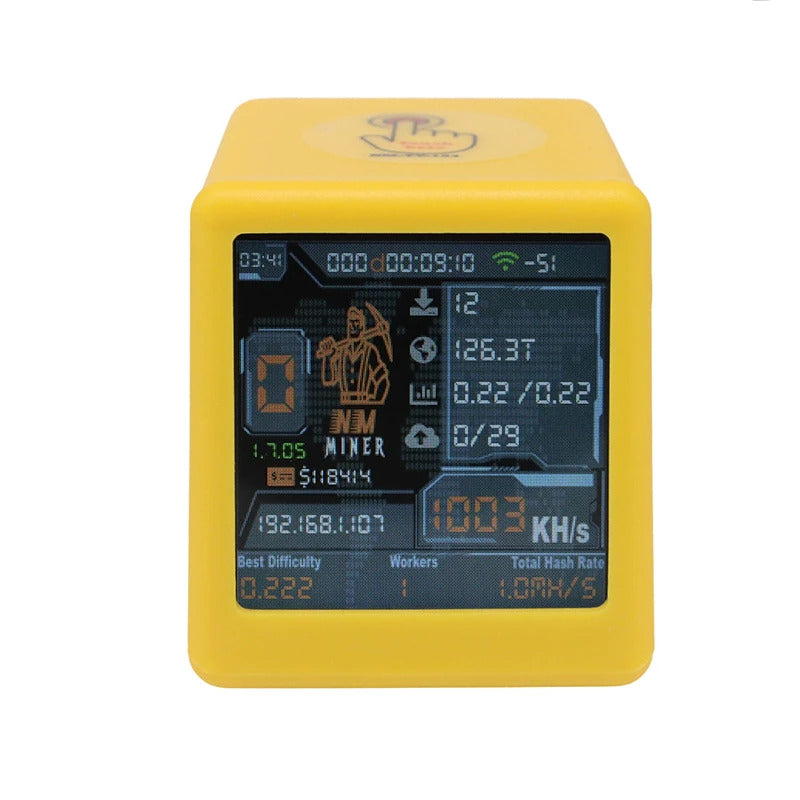 NERDMINER TV 154 - ESP32 Mini Bitcoin Miner